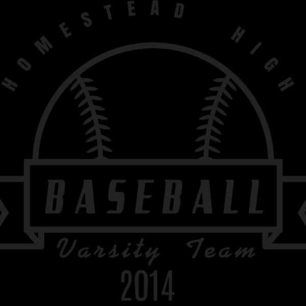Baseball Template DNT001 BW Thumbnail