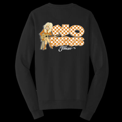 NR TN Crew Neck Sweat Shirt Black Thumbnail