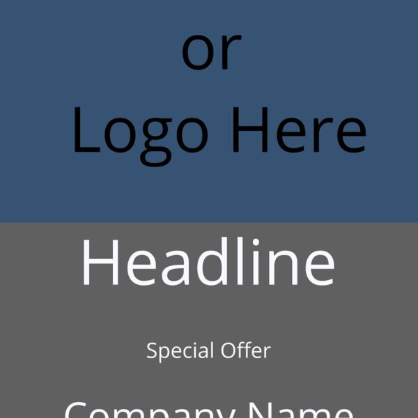 Vertical Postcard Template Thumbnail